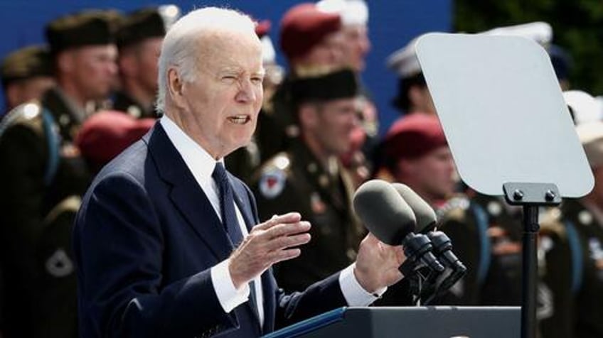 cant we just honor the veterans biden makes d day anniversary about ukraine