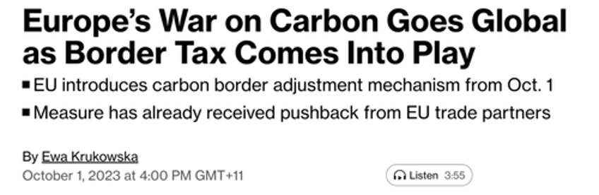 carbon tax madness will europes climate zealotry backfire