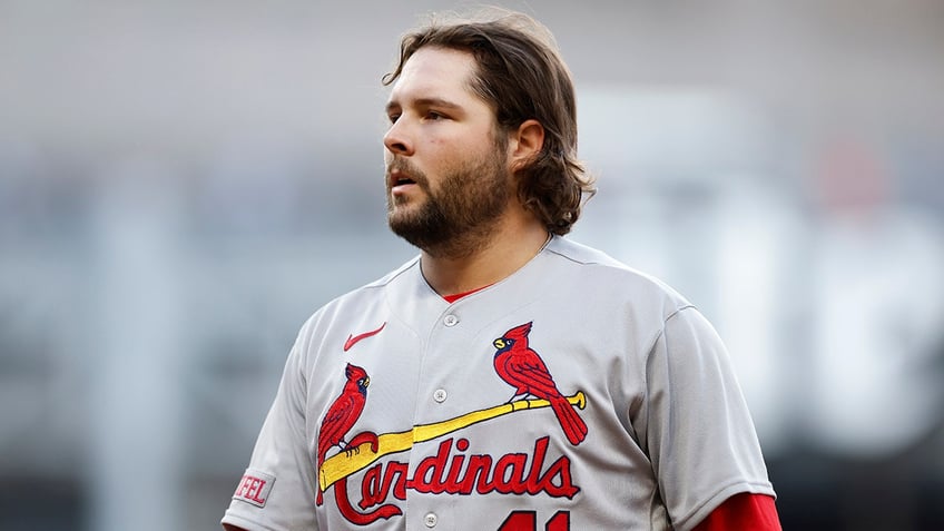 cardinals alec burleson ejected after blowing up on umpire whose questionable calls led to double play