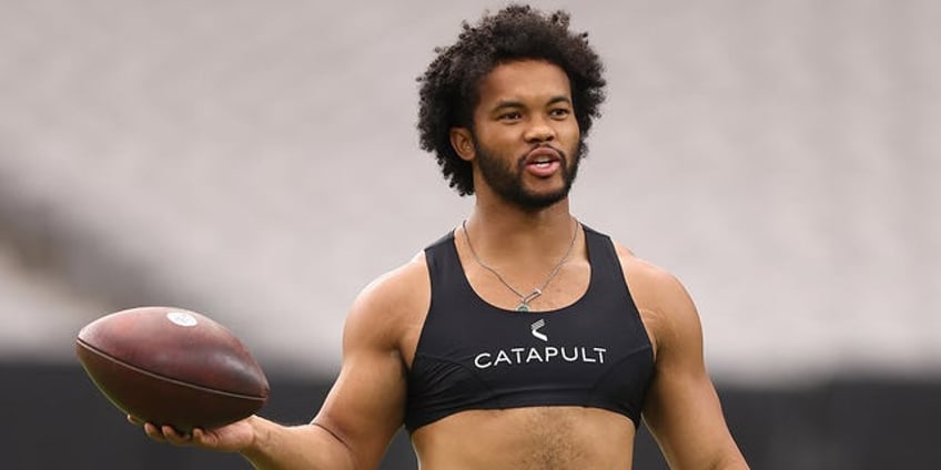 cardinals kyler murray teased over odd piece of football equipment at training camp