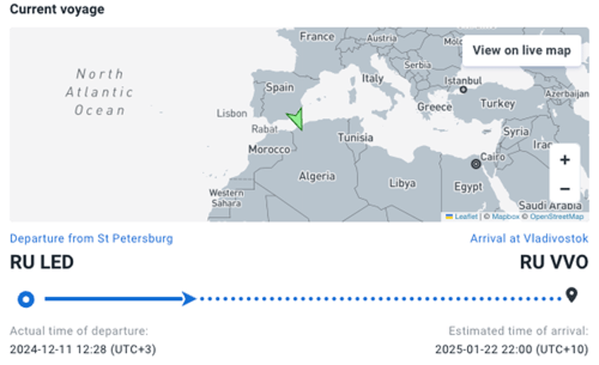 cargo ship hauling russian weapons paralyzed by engine failure near portugal ukraines intel claims 