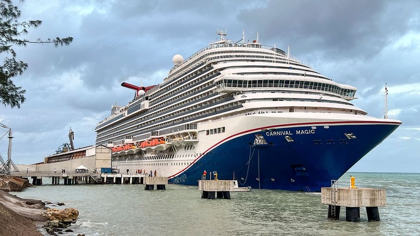 Carnival Magic from afar