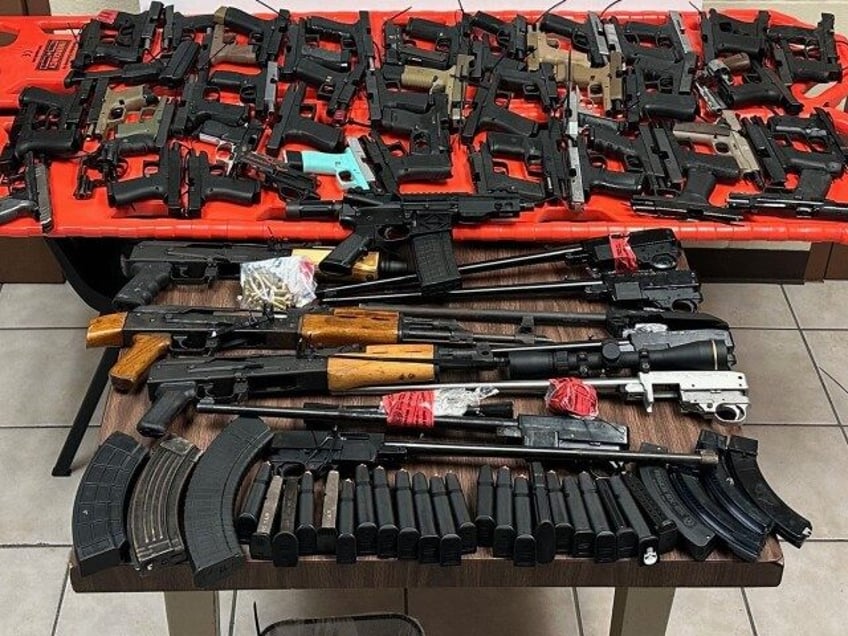 Weapons Cache Seized at Progresso POE (U.S. Customs and Border Protection)