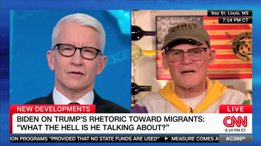Carville speaks with Anderson Cooper