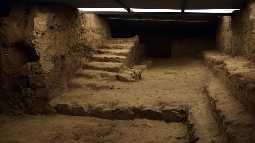 Interior of ancient site