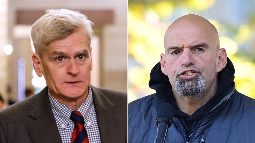 Cassidy and Fetterman split image