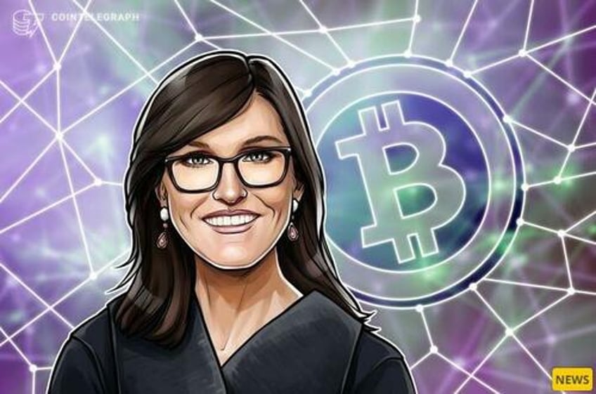 cathie wood bullish on bitcoin ai convergence