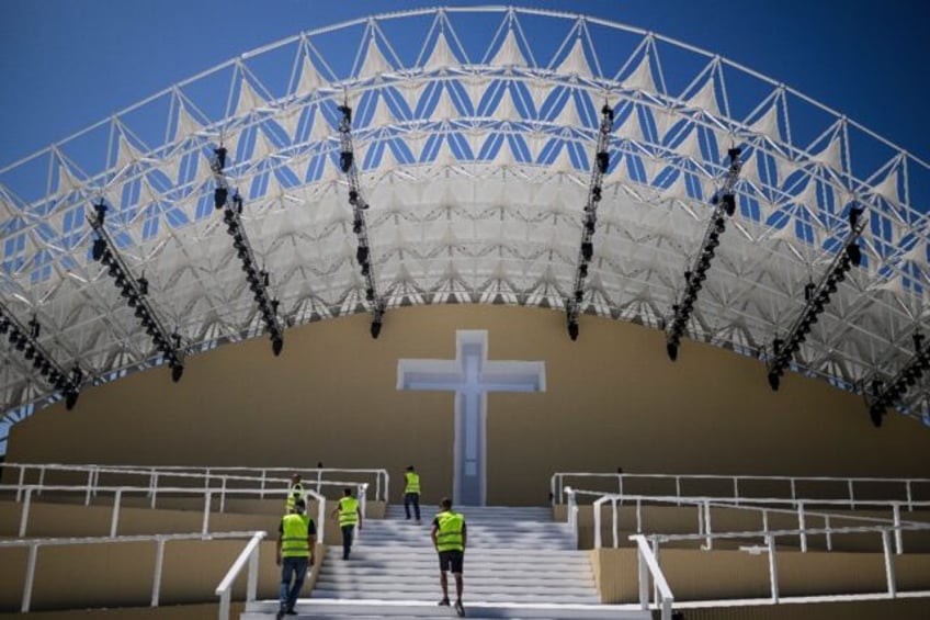 catholic woodstock kicks off in lisbon ahead of pope arrival