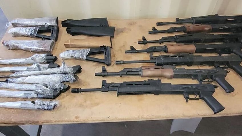 Guns found by CBP