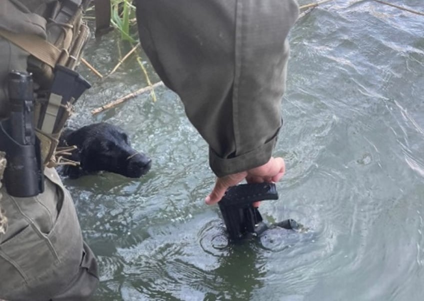 cdn cartel weapons ammo found on texas bank of border river included armor piercing rounds