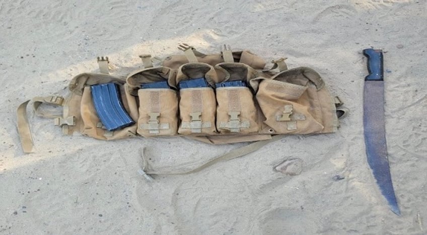 cdn cartel weapons ammo found on texas bank of border river included armor piercing rounds