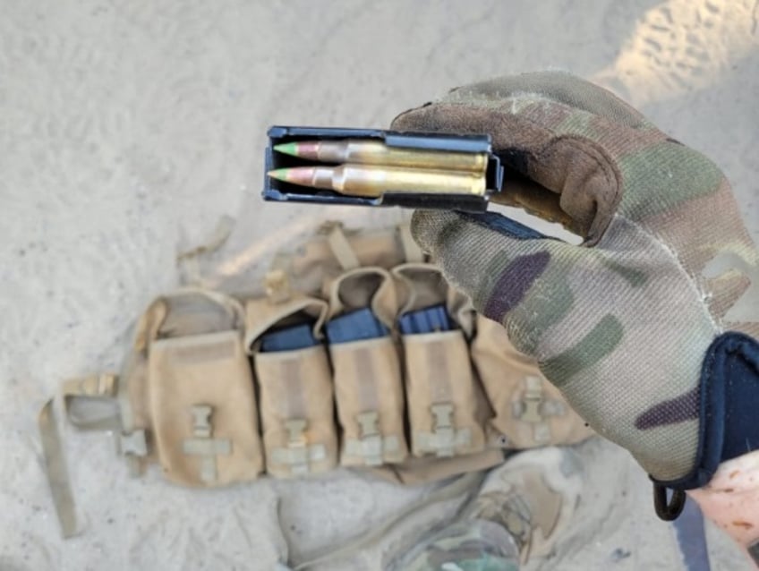 cdn cartel weapons ammo found on texas bank of border river included armor piercing rounds