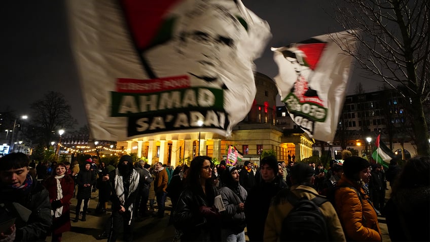 People gather to celebrate a long-awaited ceasefire