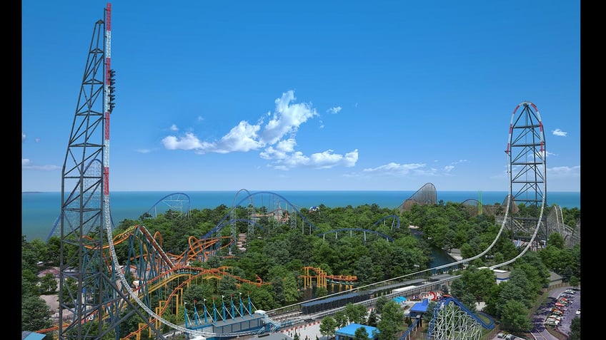 cedar point announces top thrill 2 a record setting roller coaster boldest and most advanced