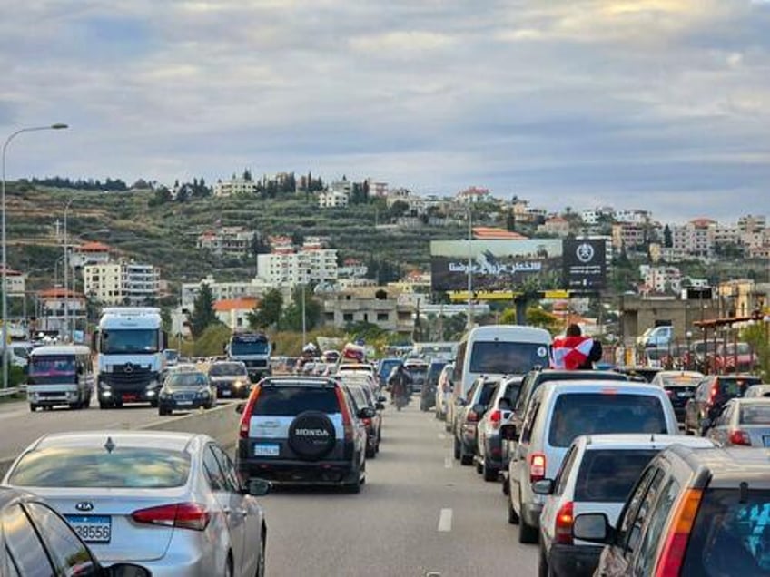 celebrations across lebanon as ceasefire holds thousands return to homes in south