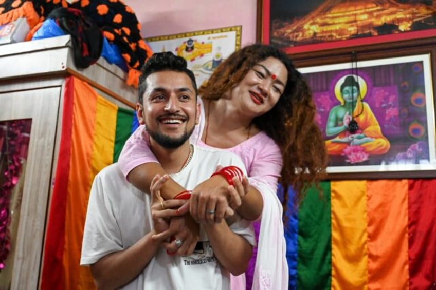 celebrations as nepal registers first lgbtq marriage