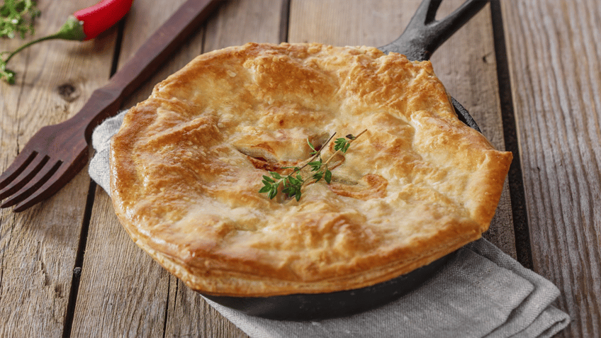 celebrity chef robert irvine shares his easy pot pie recipe for fall using leftovers in the fridge