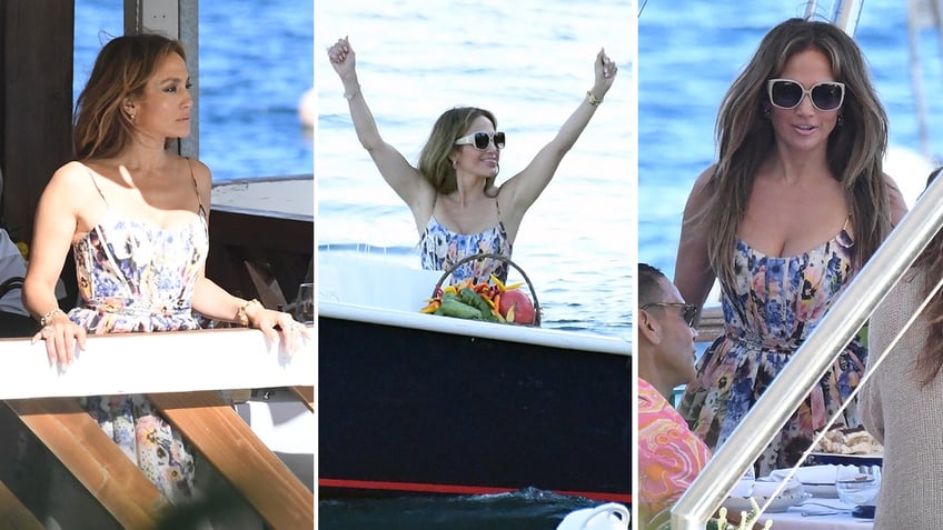 celebrity vacation hotspots george clooney takes on greece cindy crawford sofia vergara sizzle on holiday