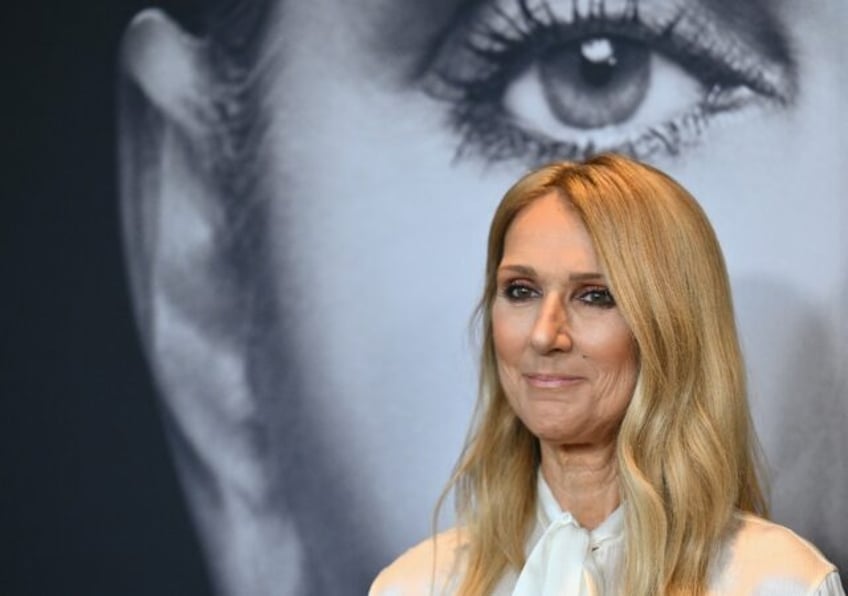 Canadian singer Celine Dion attends the New York special screening of the documentary film