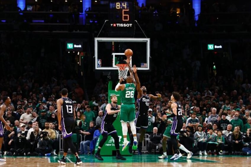 Xavier Tillman nails the winning shot as Boston hold off Sacramento to claim a fourth stra