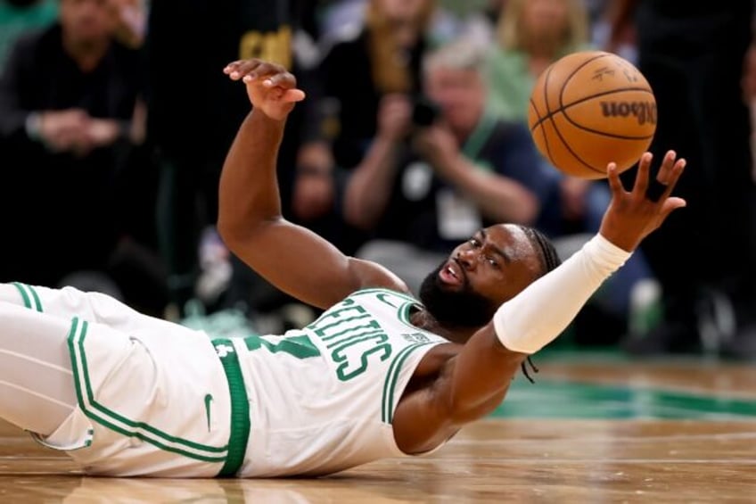 Jaylen Brown's 32 points helped Boston to a blowout win over Cleveland in their playoff se