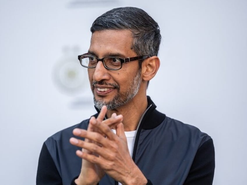 Sundar Pichai of google appears to be scheming