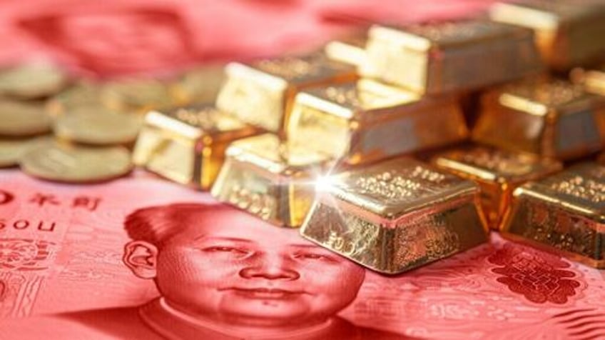 central banks are buying the gold top