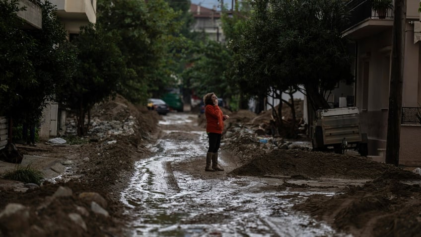 central greece battles aftermath of twin storms flooding infrastructure damage and environmental concerns