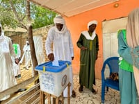 Chad’s military ruler declared winner of presidential election, while opposition disputes the result