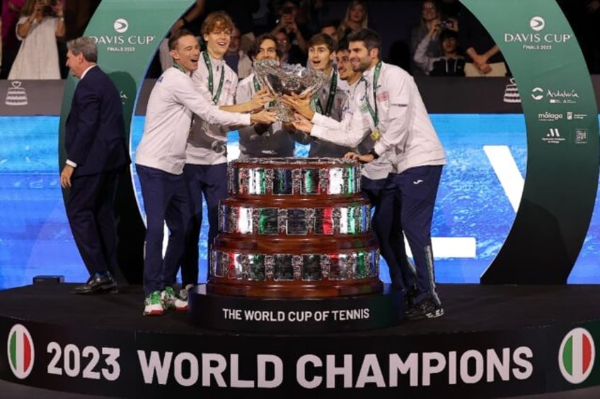 Italy are the reigning Davis Cup champions