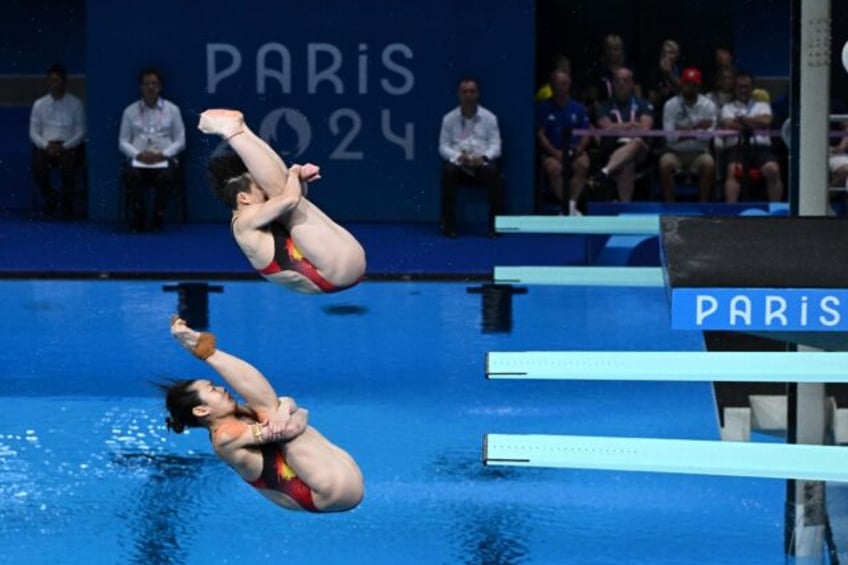 Chang Yani and Chen Yiwen launched China's bid for a clean sweep of diving gold medals wit