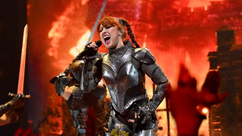 chappell roan during vma performance