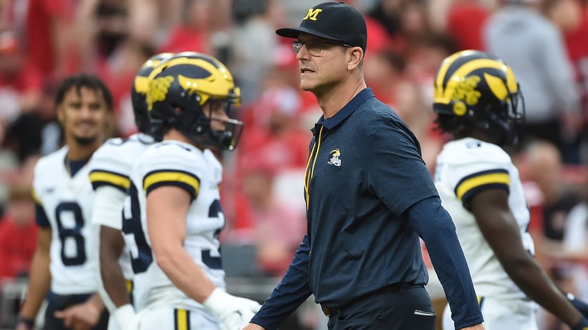 Jim Harbaugh vs Nebraska