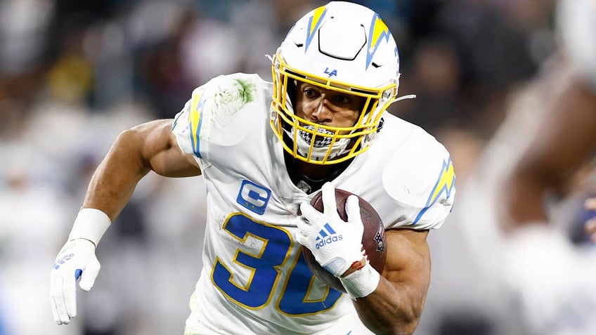 chargers rule star running back austin ekeler out with ankle injury