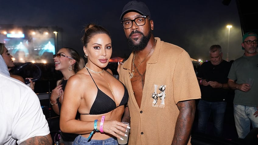 Marcus Jordan and Larsa Pippen in 2023