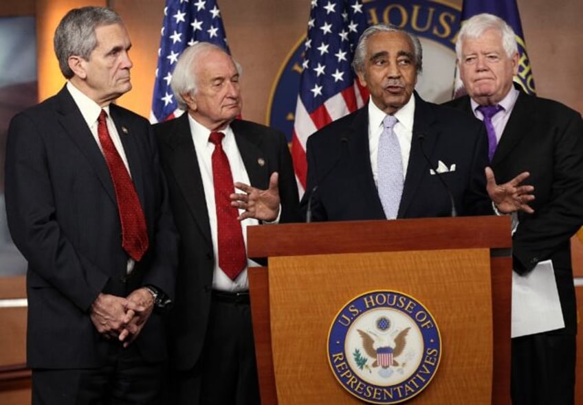 Charles Rangel (2ndR), a Democrat, was the first Black chairman of the powerful House Ways
