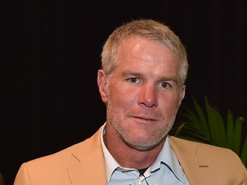 Former NFL Player Brett Favre, NFL Players Antonio Brown and Julian Edelman attend the NFL