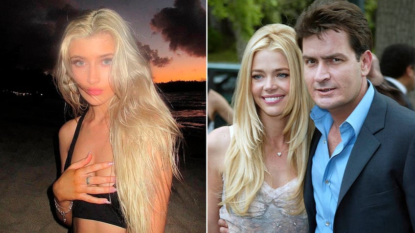 charlie sheen and denise richards daughter sami sheen 19 documents breast augmentation surgery