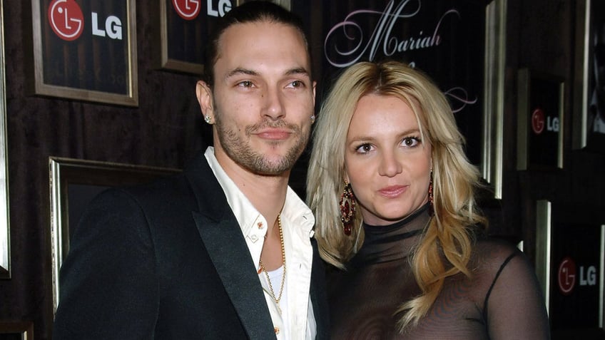 Kevin Federline and Britney Spears