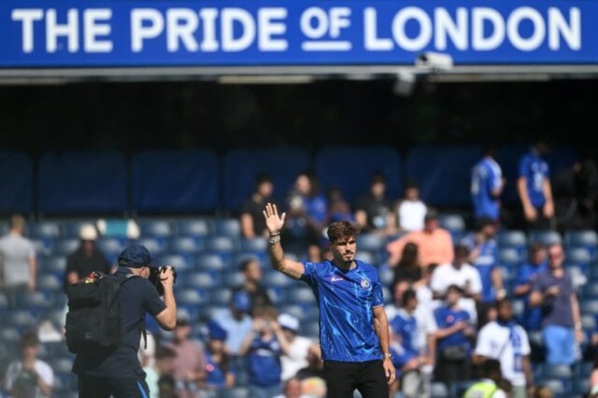 Chelsea's new signing Pedro Neto was paraded at half-time of Sunday's pre-season friendly