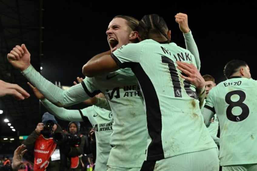 Conor Gallagher (left)scored twice in Chelsea's 3-1 win at Crystal Palace