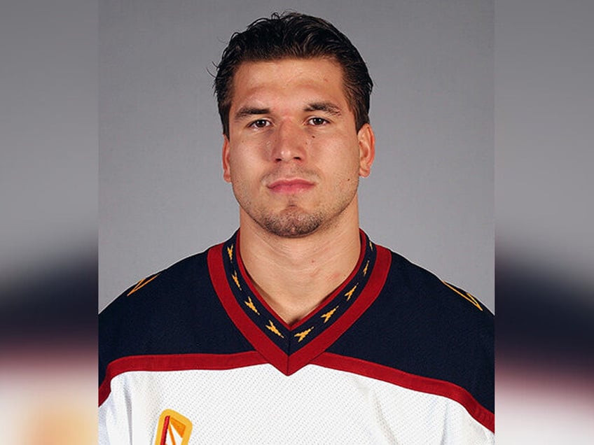 Libor Ustrnul of the Atlanta Thrashers poses for a portrait on September 15, 2003 at Phili