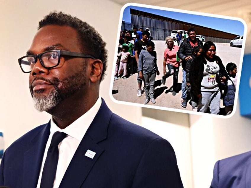 chicago mayor brandon johnson signs 26 million contract to build migrant camps