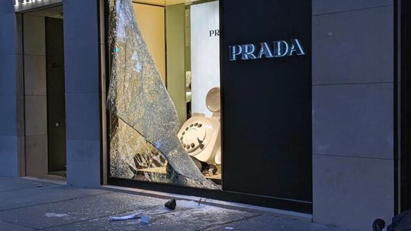 Prada storefront