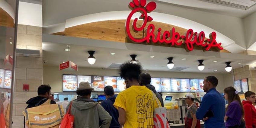 chick fil a unveils futuristic design with kitchen above drive thru lanes