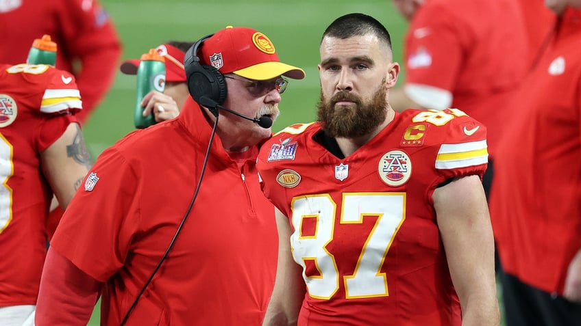 Travis Kelce and Andy Reid