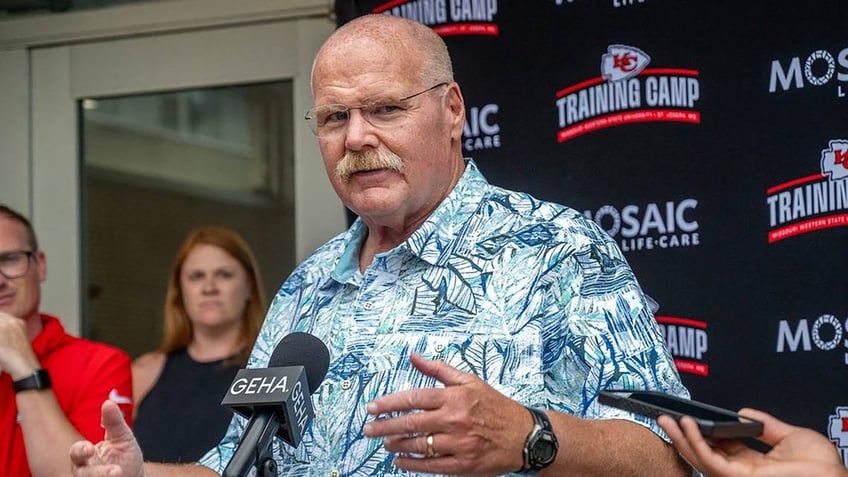 Andy Reid in July 2024