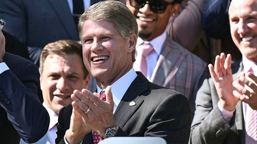 Clark Hunt at White House