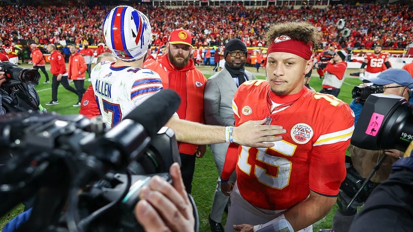 Patrick Mahomes and Josh Allen