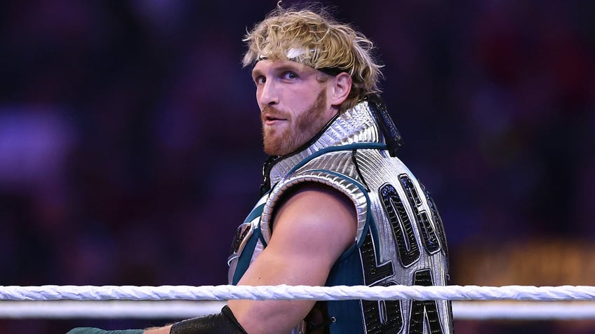 Logan Paul at WrestleMania 40